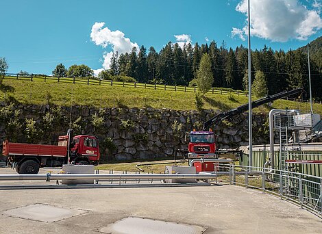 Kranarbeiten in Bruneck Pustertal Südtirol