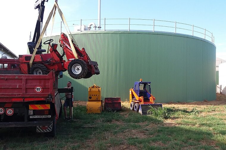 Pulizia Biogas Fermentatore Mezzanato a Chioggia